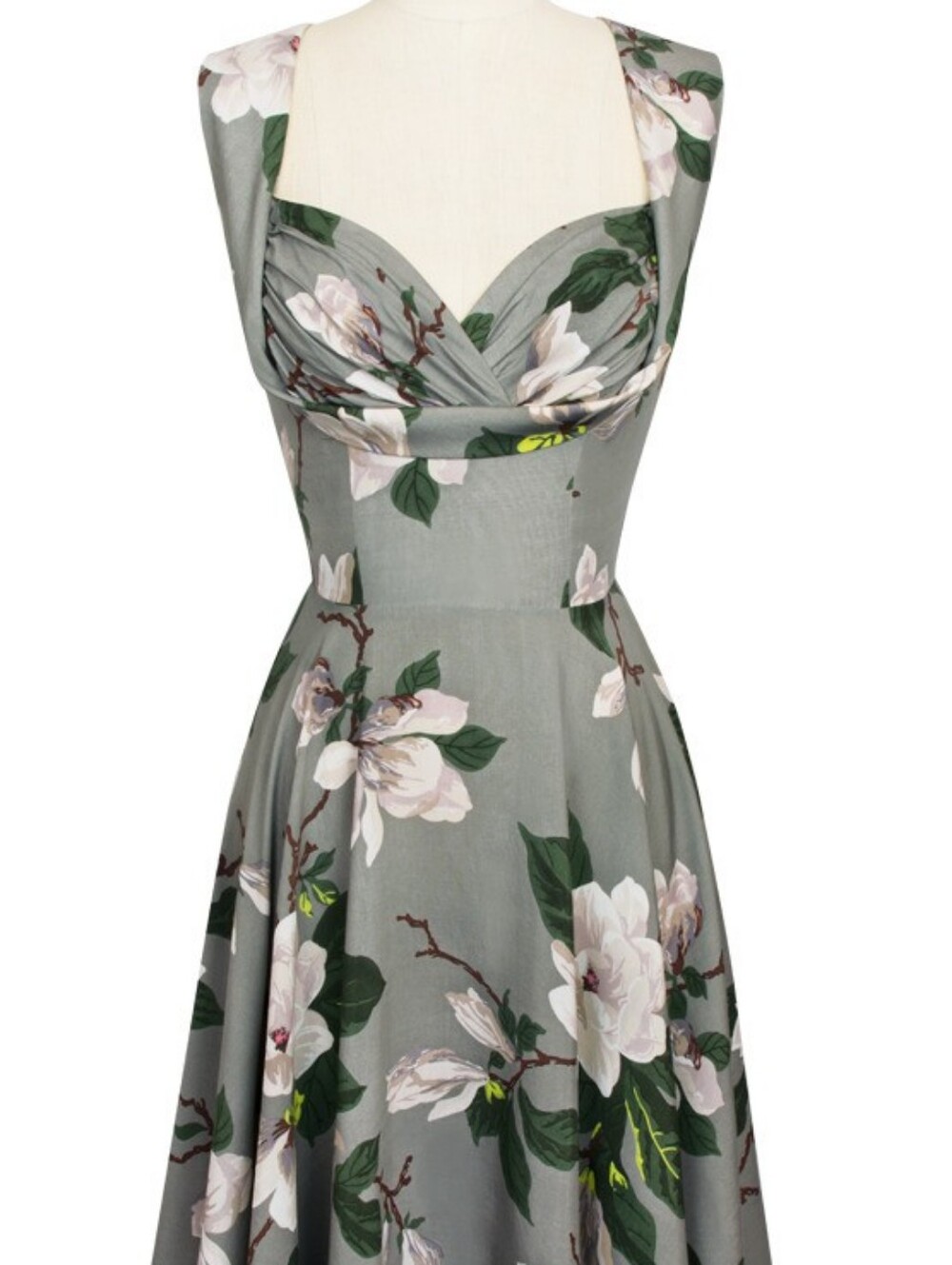 Trasha Diva Steel Magnolias Honey Sun Dress RARE Vintage Designer Floral US 10